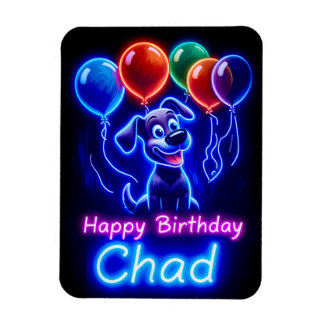 Magnet Flexible CHAD ~ Carte d'anniversaire brillant! ~
