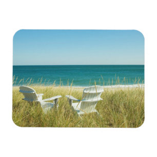 Magnet Flexible Chaises Adirondack dans les Dunes