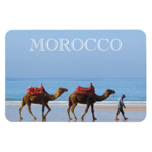 Magnet Flexible chameaux de plage du maroc