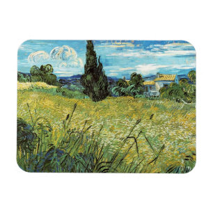 Magnet Flexible Champ de blé vert Vincent van Gogh