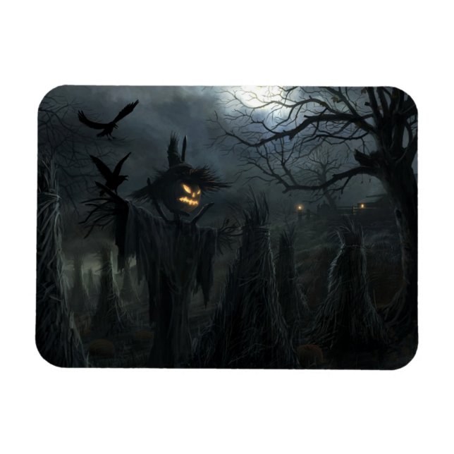 Magnet Flexible Champ de mort d'Halloween (Horizontal)
