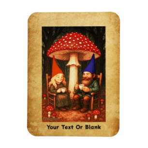 Magnet Flexible Champignons et Gnomes d'Amanita