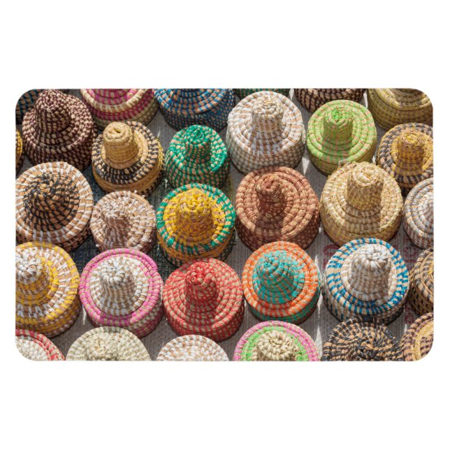 Magnet Flexible Chapeaux Tissés Colorés (Horizontal)