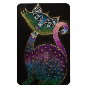 Magnet Flexible Chat 7 - Lucky no 7