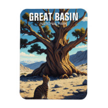 Chat à Great Basin Parc national du Nevada