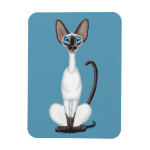 Magnet Flexible Chat de Siamese
