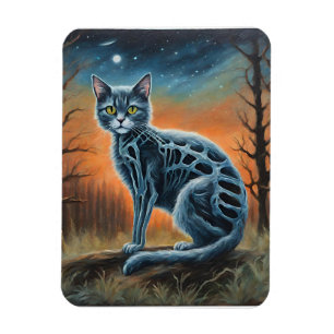 Magnet Flexible Chat de squelette