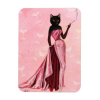 Chat flamand en rose