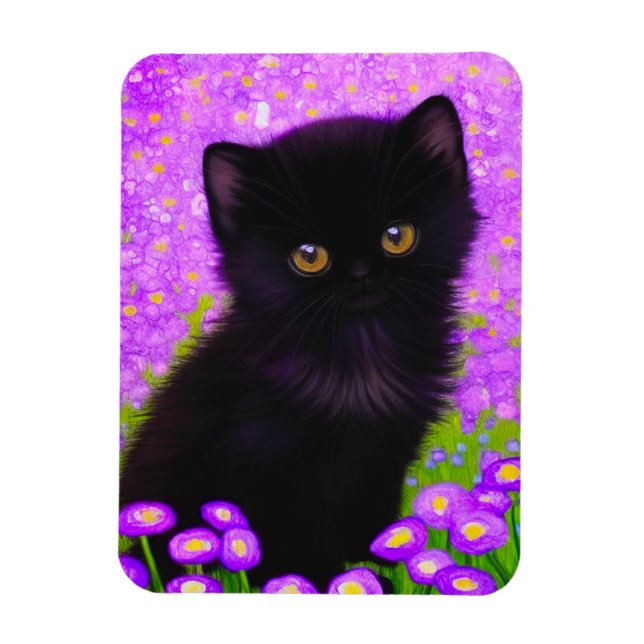 Magnet Flexible Chat Gustav Klimt (Vertical)