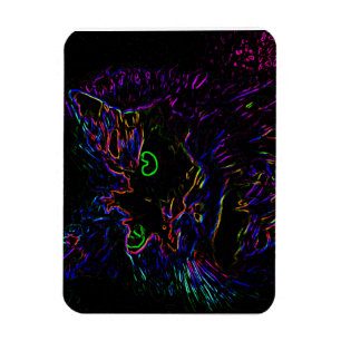 Magnet Flexible Chat Neon Glow