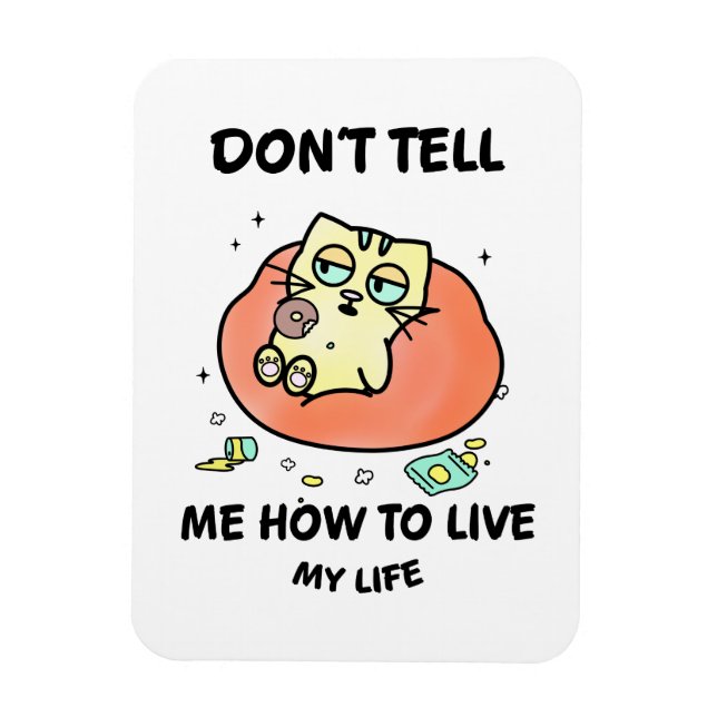 Magnet Flexible Chat Whimsical (Vertical)