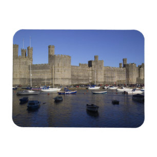 Magnet Flexible Château de Caernarfon, Gwynedd, Pays de Galles (RF