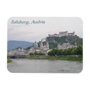 Magnet Flexible Château de Hohensalzburg, Salzbourg, Autriche Magn