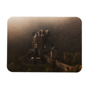 Magnet Flexible Château d'Eltz de Burg dans le brouillard de mati