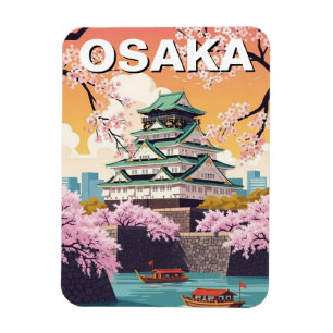 Magnet Flexible Château d'Osaka Japon