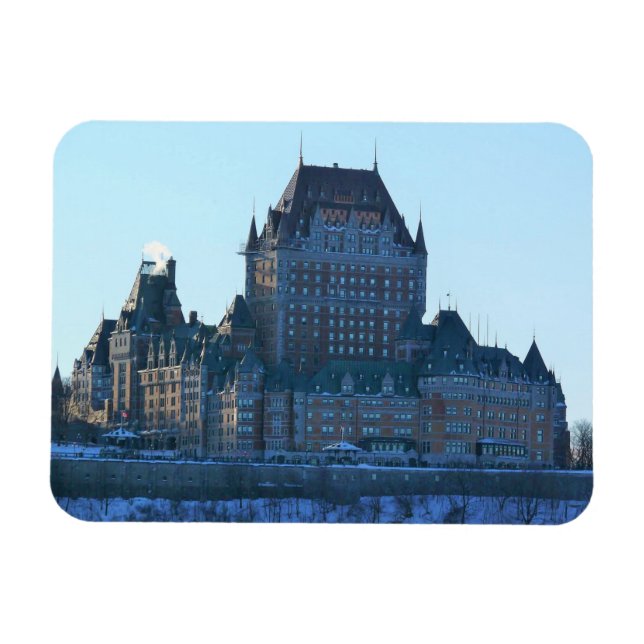 Magnet Flexible Château Frontenac, Québec, Canada (Horizontal)