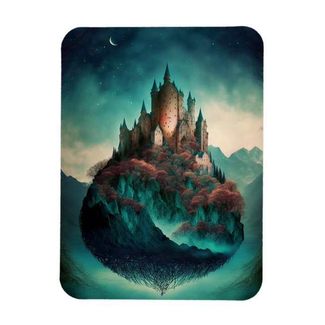 Magnet Flexible Château magique de l'Imaginaire (Vertical)