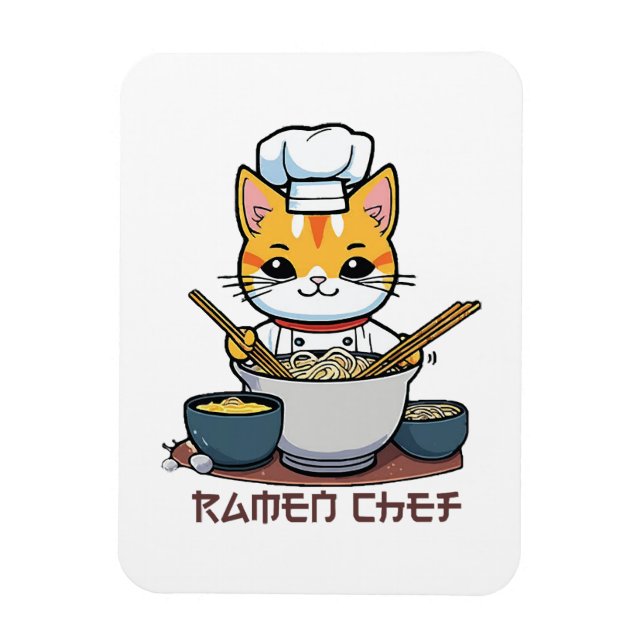Magnet Flexible Chef de Ramen (Vertical)