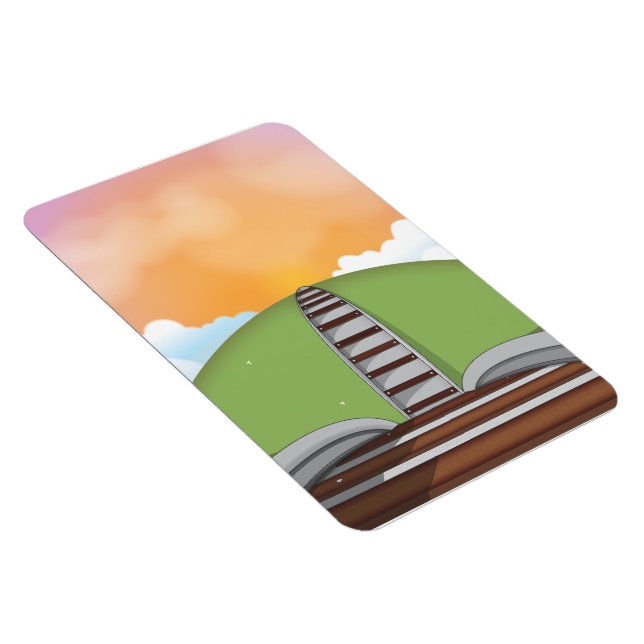 Magnet Flexible Chemin de fer (Côté Droit)