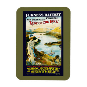 Magnet Flexible Chemin de fer de la Furie ~ Dame du lac
