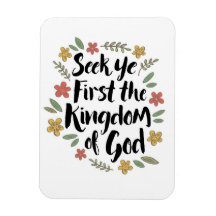 Cherchez Ye First the Kingdom of God Art Imprimer