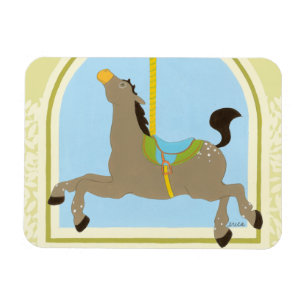 Magnet Flexible Cheval Carrousel par Juin Erica Vess