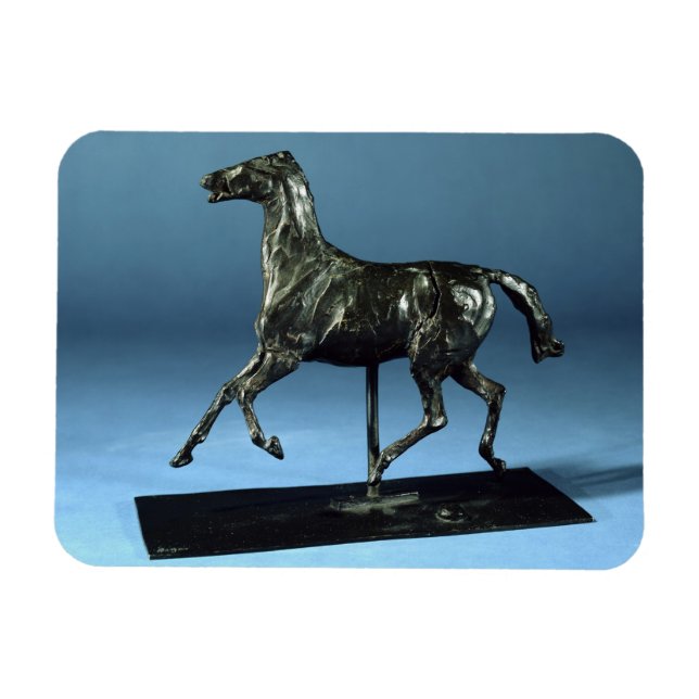 Magnet Flexible Cheval de Trot (bronze) (Horizontal)