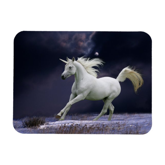 Magnet Flexible Chevaux d'Imaginaire : Unicorne (Horizontal)