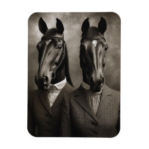 Magnet Flexible Chevaux en costumes