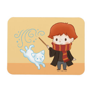 Magnet Flexible Chibi Ron Weasley Patronus
