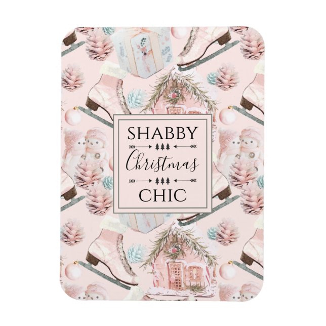 Magnet Flexible Chic chic chic chic Motif de Noël (Vertical)