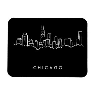 Magnet Flexible Chicago Skyline