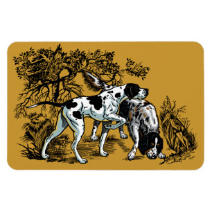Magnet Flexible chien de chasse
