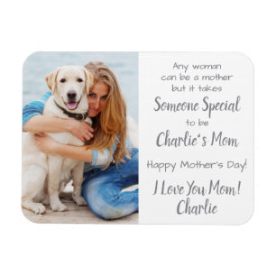 Magnet Flexible Chien Maman Personnalisé Animaux de compagnie Phot