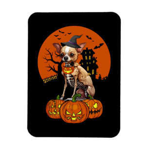 Magnet Flexible Chihuahua Chien Halloween