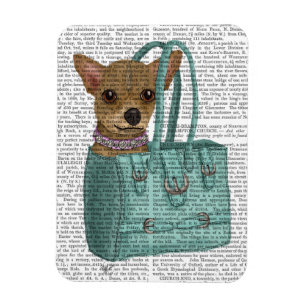 Magnet Flexible Chihuahua En Sac