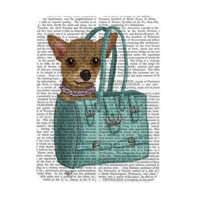 Magnet Flexible Chihuahua En Sac (Vertical)
