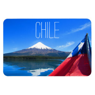 Magnet Flexible chili du volcan osorno