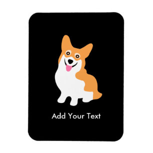 Magnet Flexible Chiot mignon de corgi de Pembroke de Gallois