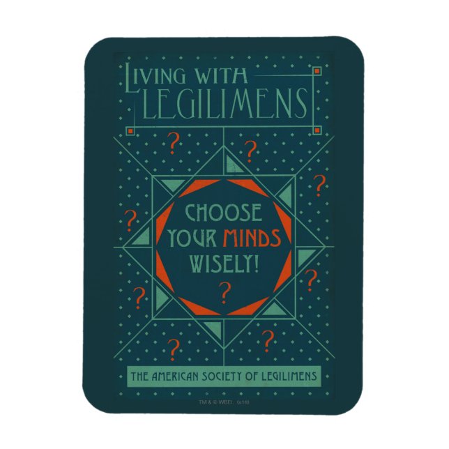 Magnet Flexible Choisissez votre esprit judicieusement - Poster Le (Vertical)