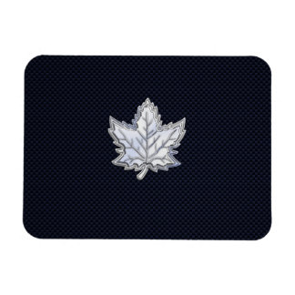 Magnet Flexible Chrome comme feuille d'érable sur l'impression de