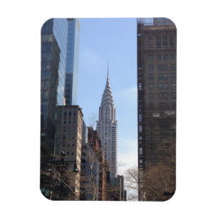 Magnet Flexible Chrysler Building New York City Skyscraper Midtown