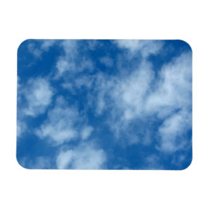 Magnet Flexible Ciel bleu avec la photo de nuages