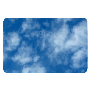 Magnet Flexible Ciel bleu avec nuages photo