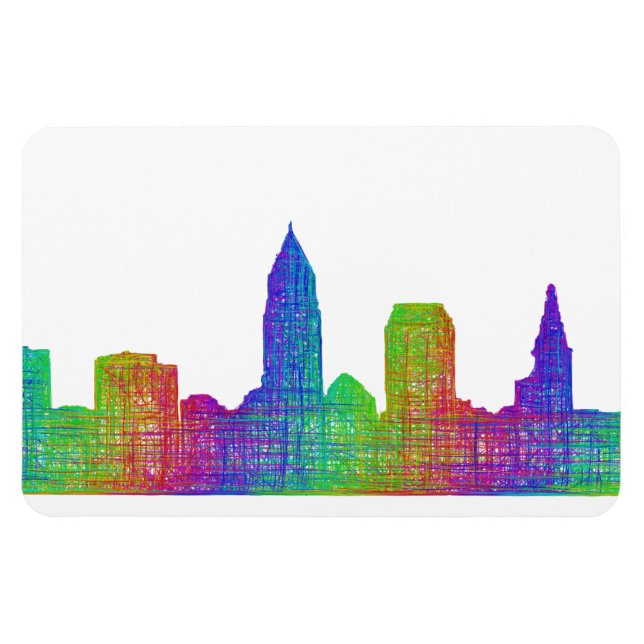 Magnet Flexible Ciel de Cleveland (Horizontal)