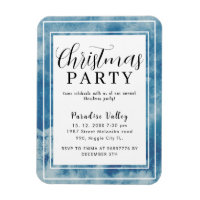 Ciel Flocon de Neige Bleu Poussiéreux Moderne