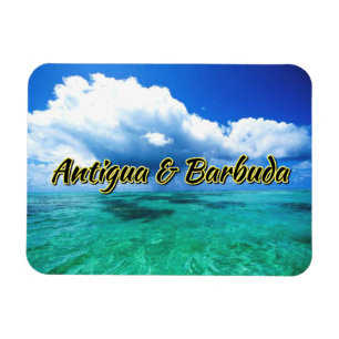 Magnet Flexible Ciel marin d'Antigua-et-Barbuda