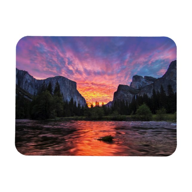 Magnet Flexible Ciel vibrant | Yosemite Valley (Horizontal)