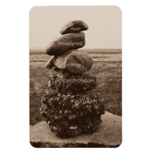 Magnet Flexible Cinq vertus de zen