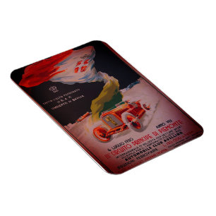 Magnet Flexible Circuito Avellino - Poster vintage de 1930